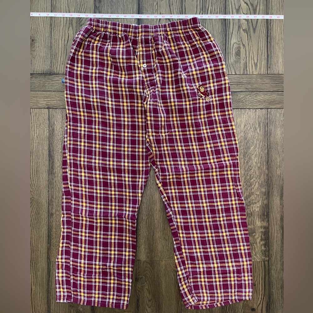Arizona State University pajama pants with functional side pockets